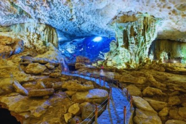 Halong Bay - Sung Sot Cave - Tuan Chau Marina – Hanoi (B, Br)